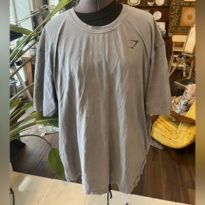 Gray Gymshark T-Shirt shirt size 2XL